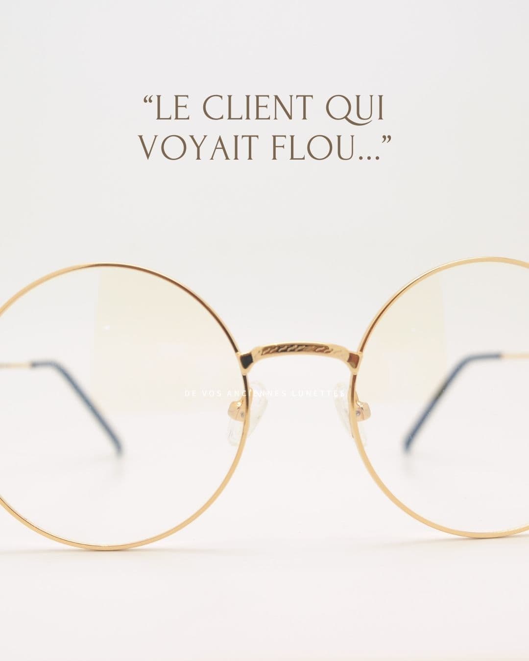 💬 "Je vois vraiment trouble avec mes nouvelles lunettes !"
Nous : "Et si on essayait de les nettoyer ? 😄"
Spoiler : ce